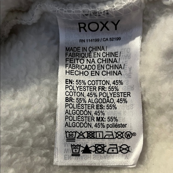 Roxy Light Gray Turtleneck Sweater - Picture 10 of 12